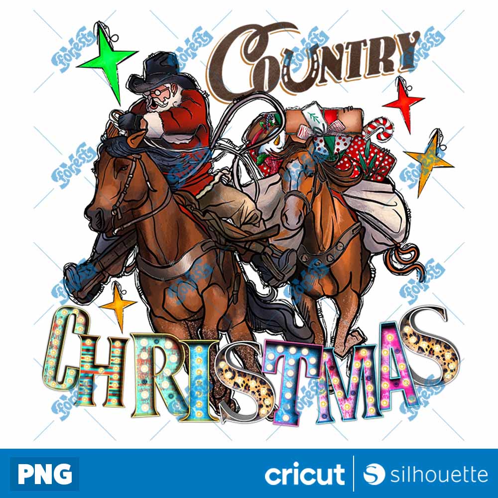 Country Christmas PNG