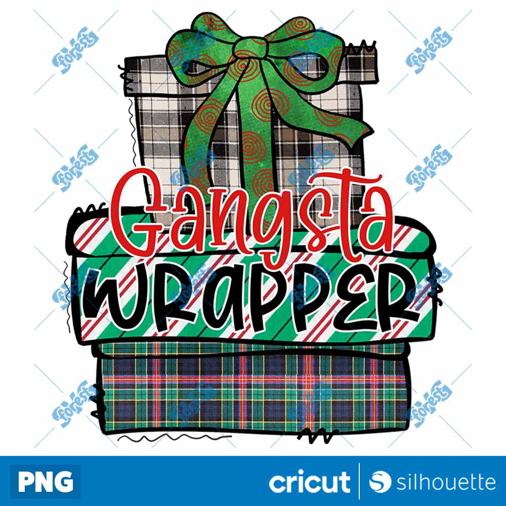 Gangster Wrapper Christmas PNG