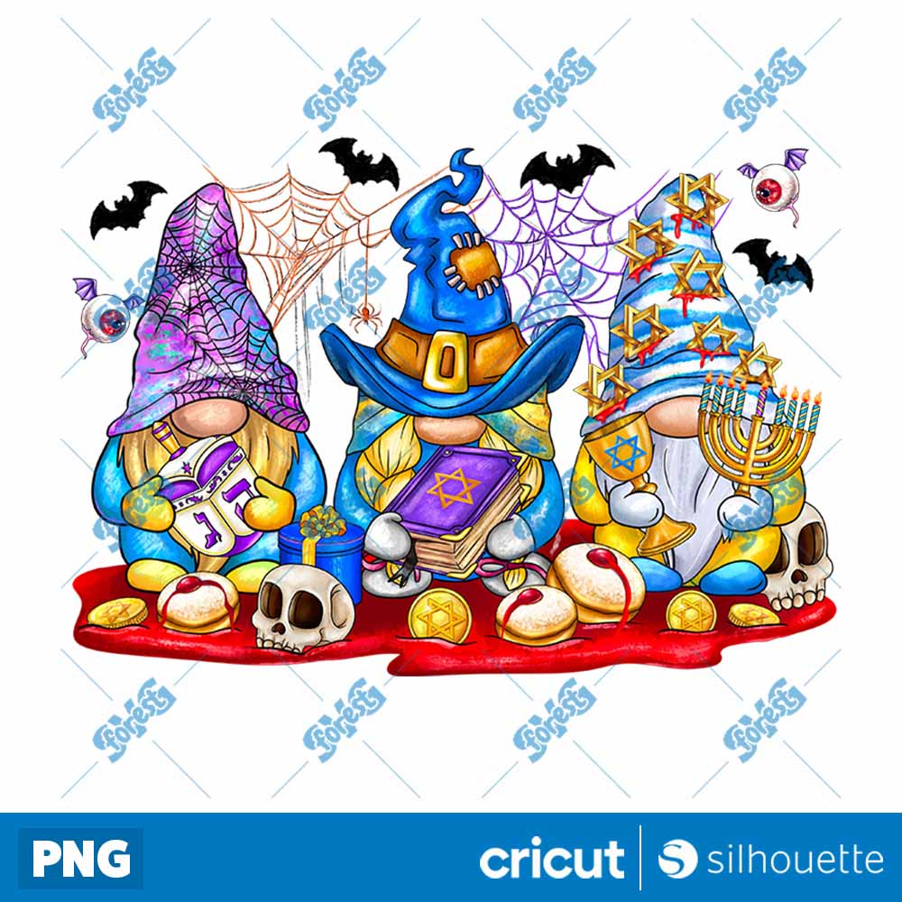 Hakunnah Gnome Halloween PNG