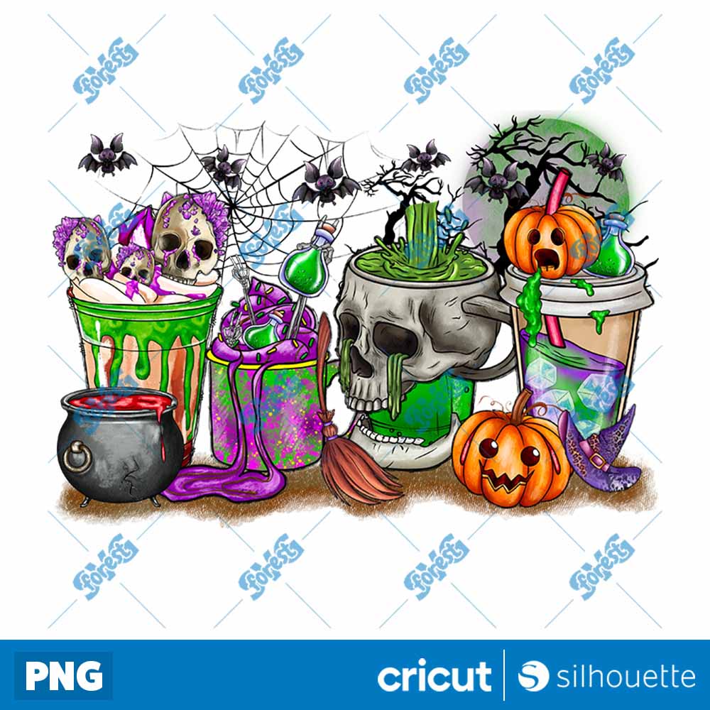 Halloween Coffee Cups
  Halloween PNG