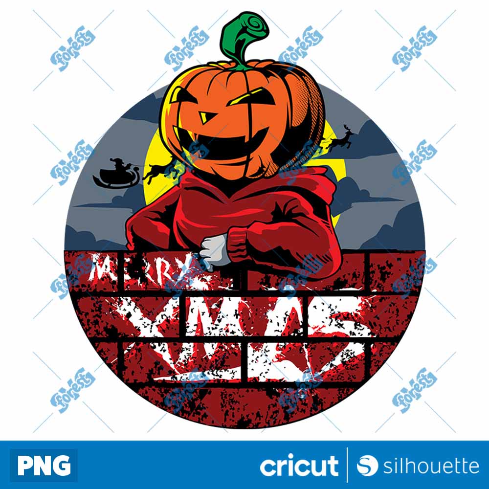 Halloween Merry Xmas Halloween
  PNG