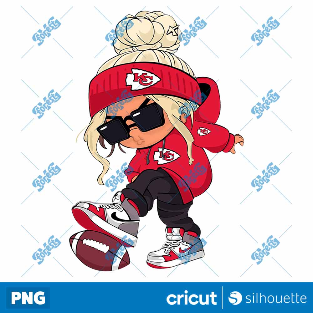 Kansas City Chiefs Cool Girl
  NFL Football Teams PNG