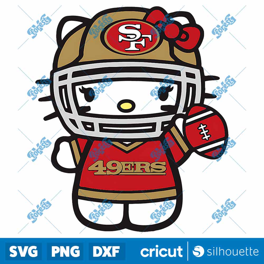 Kitty Kawaii Sports ers
  Football SVG