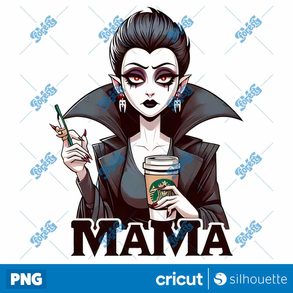 Mamacula Mama Halloween Mom
  Mothers Day PNG