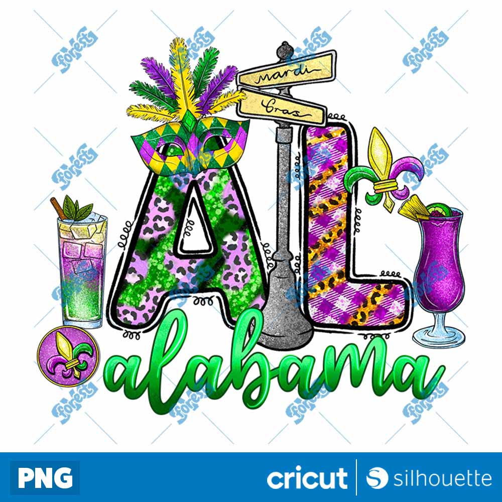 Mardi Gras Alabama PNG