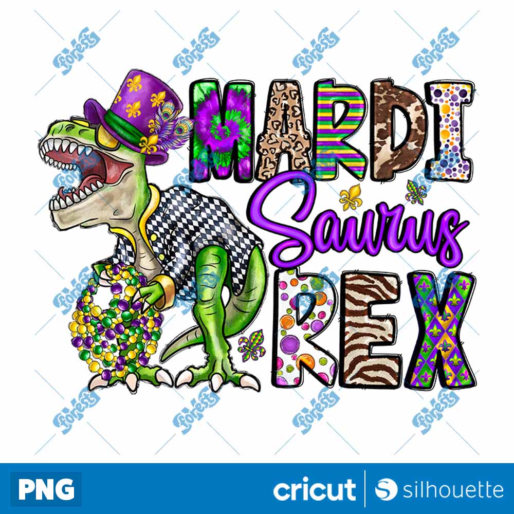 Mardi Saurus Rex PNG