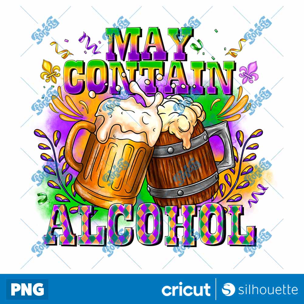 May Contain Alcohol PNG