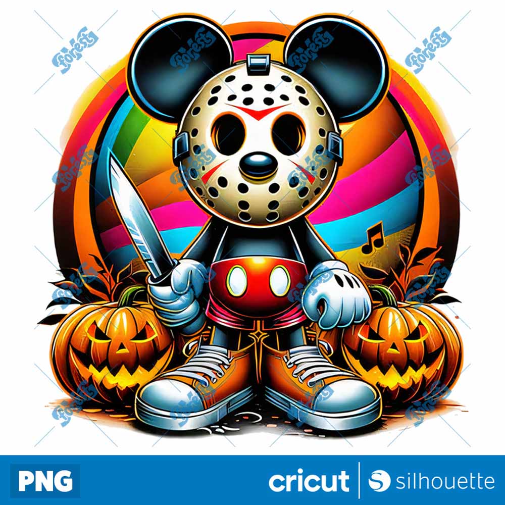 Mickey Halloween Cartoon
  Horror PNG