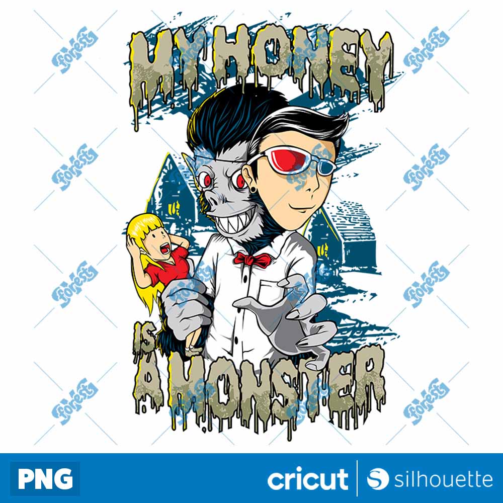 My Money is My Monsters
  Halloween PNG