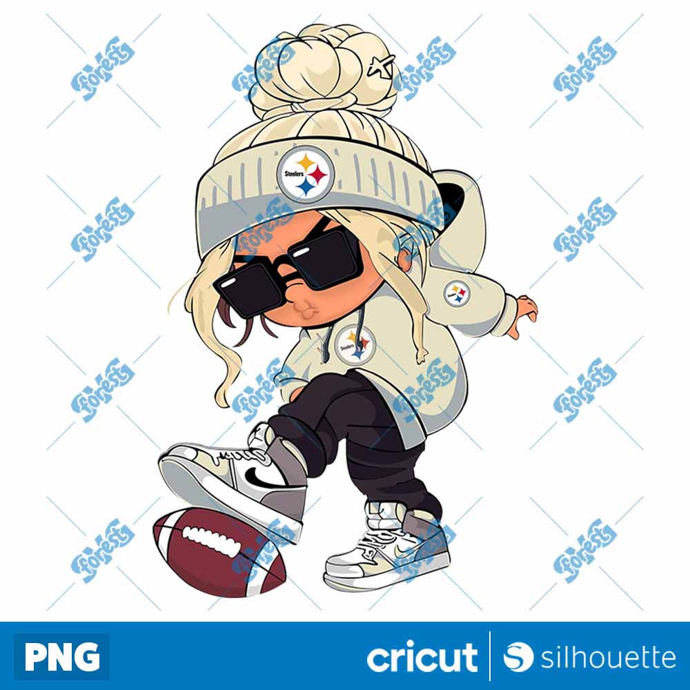 Pittsburgh Steelers Cool Girl
  NFL Football Teams PNG