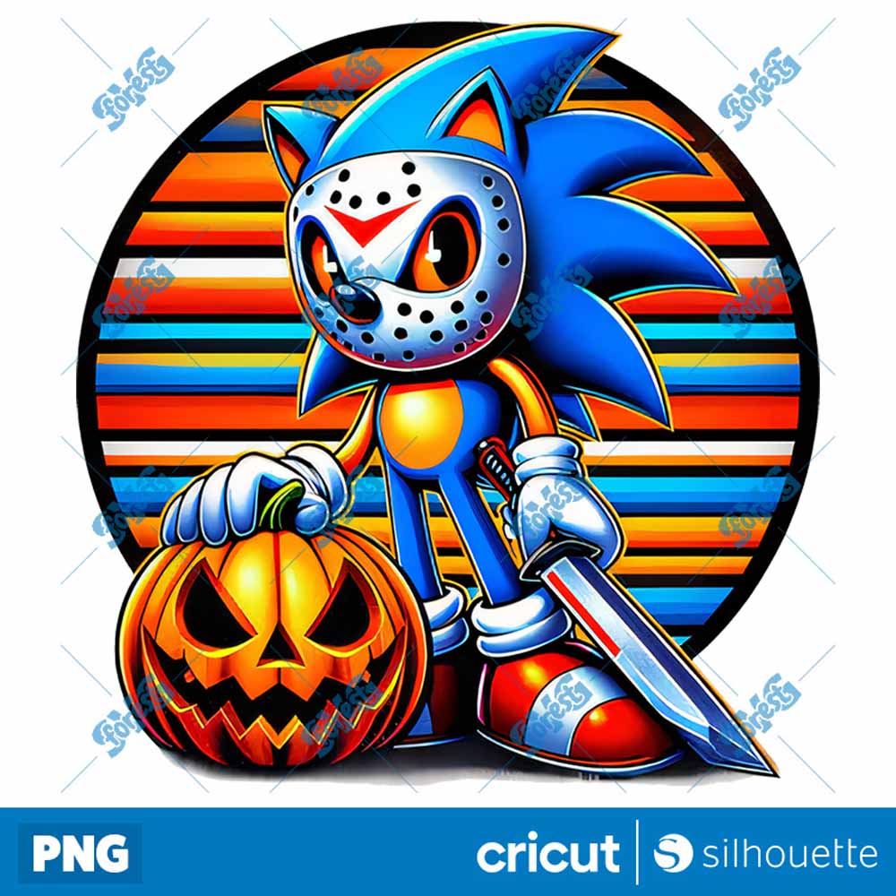 Sonic Pumpkin Halloween
  Cartoon Horror PNG